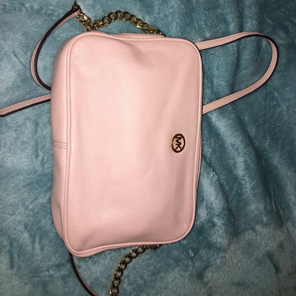 michael kors leather cross body