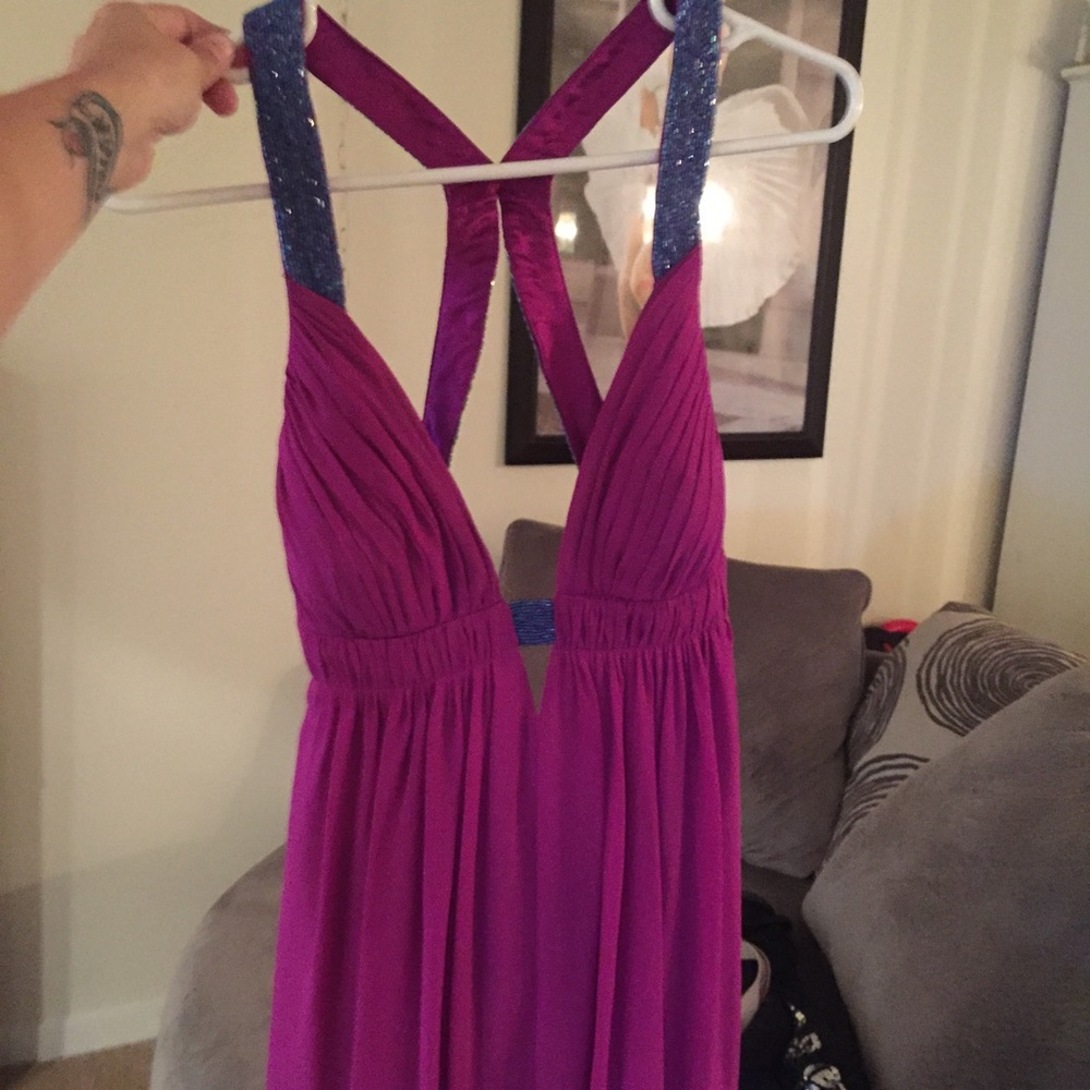 Strappy sequined dress