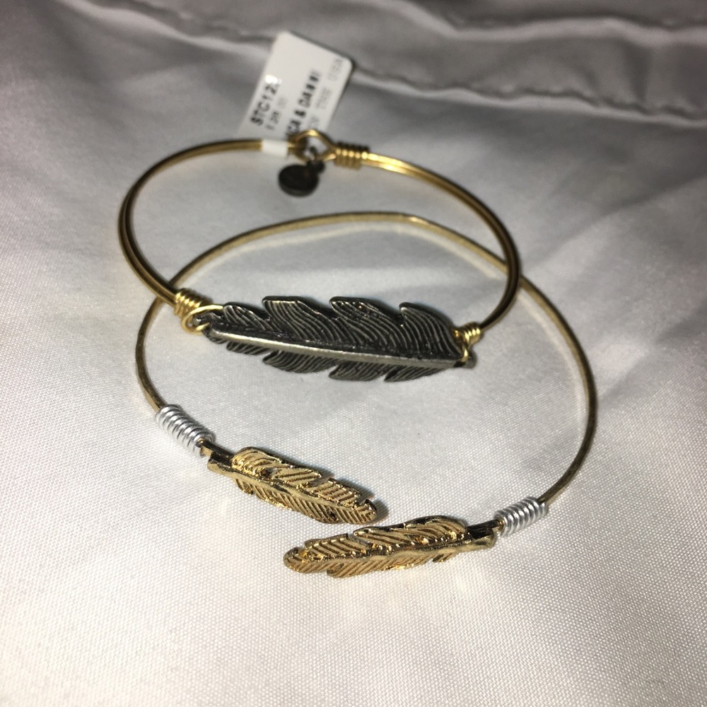 Feather bangles