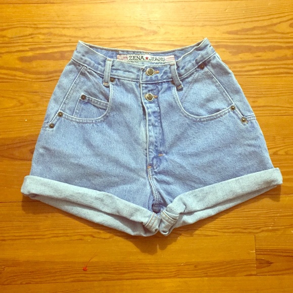 Brandy Melville Pants - Vintage high waist Mom jeans shorts