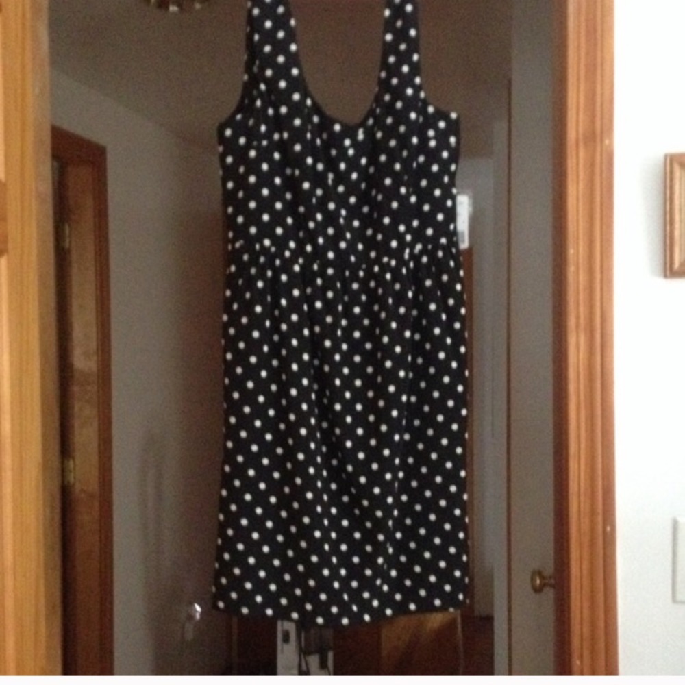 Prom simple Polka dot dress never worn