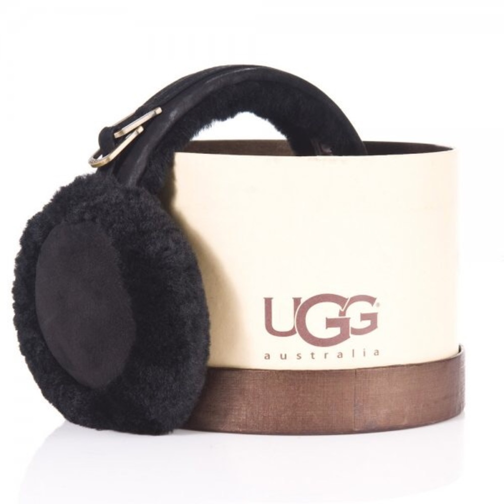 Black Ugg Earmuffs