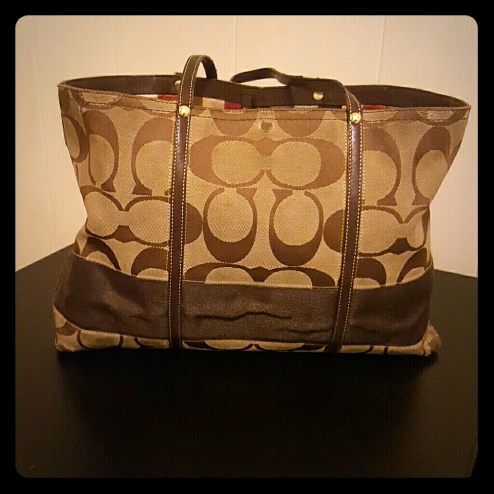 $18 Coach Signature Tote