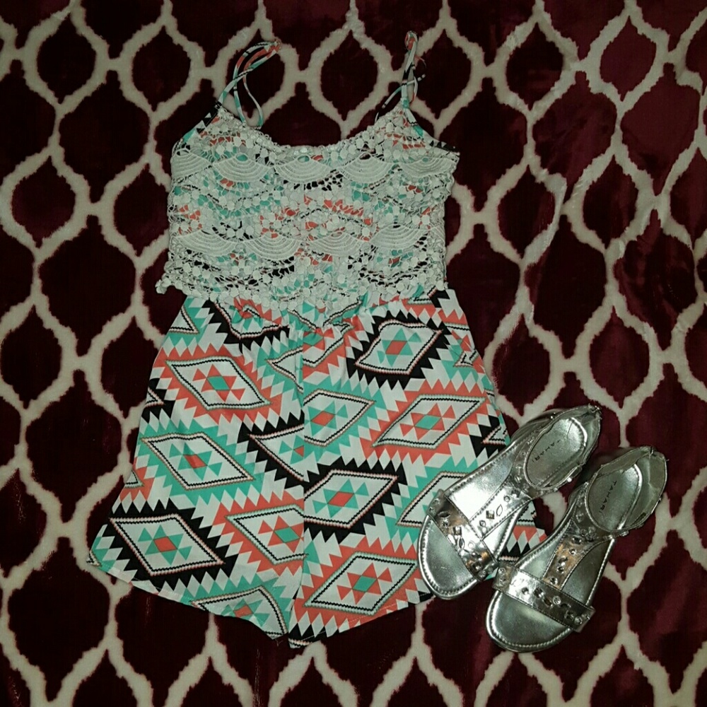 Bohemian Style Romper