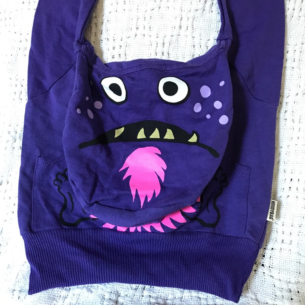 Hoodie Monster Purse 