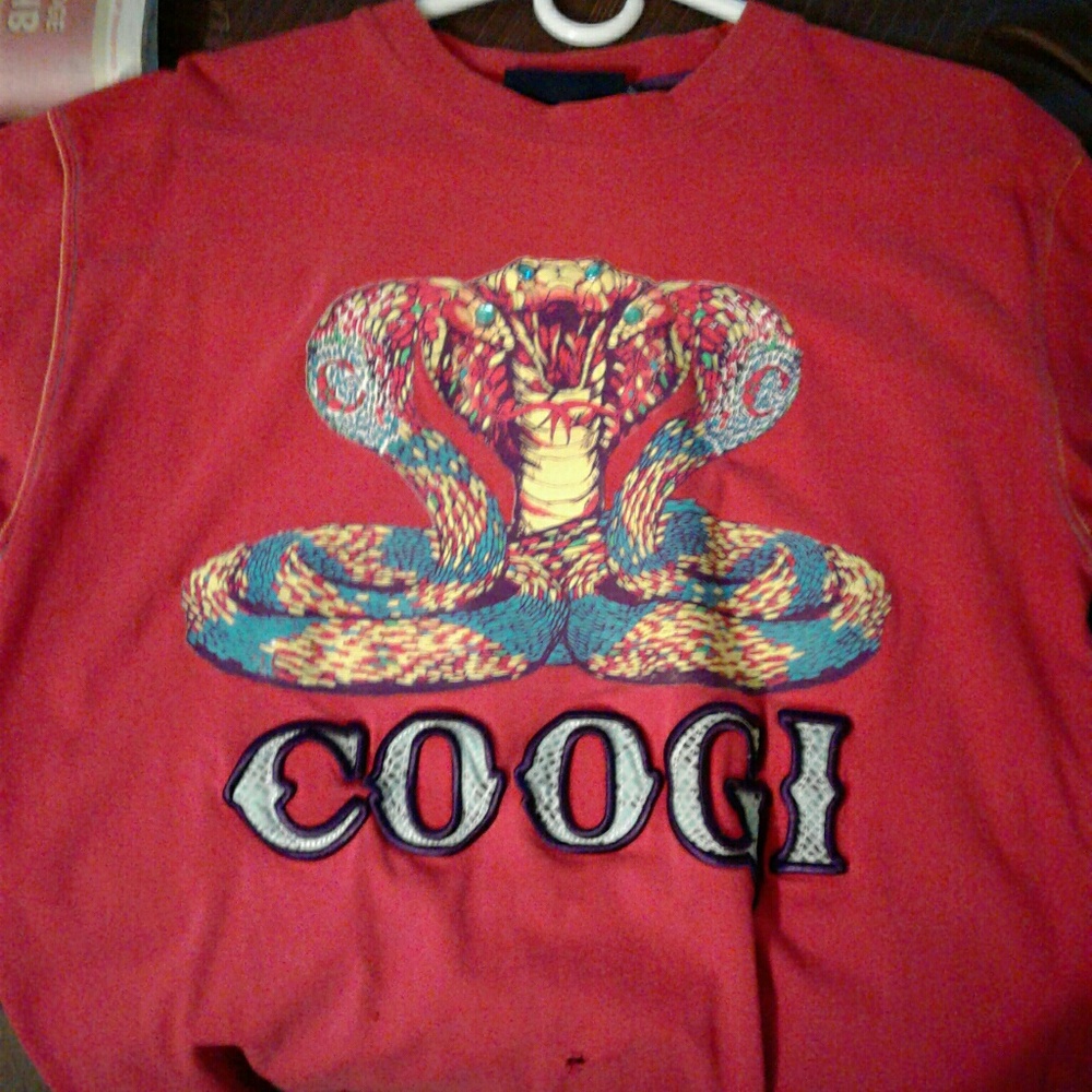 Red Coogi Snake T-Shirt