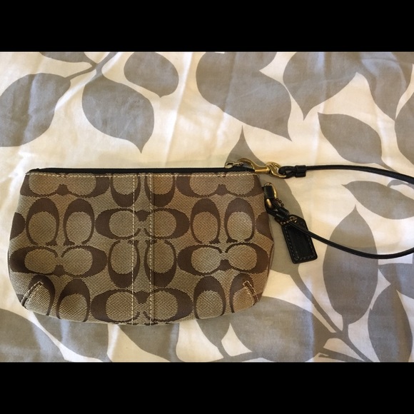 Authentic Coach Wristlet - Picture 2 of 2