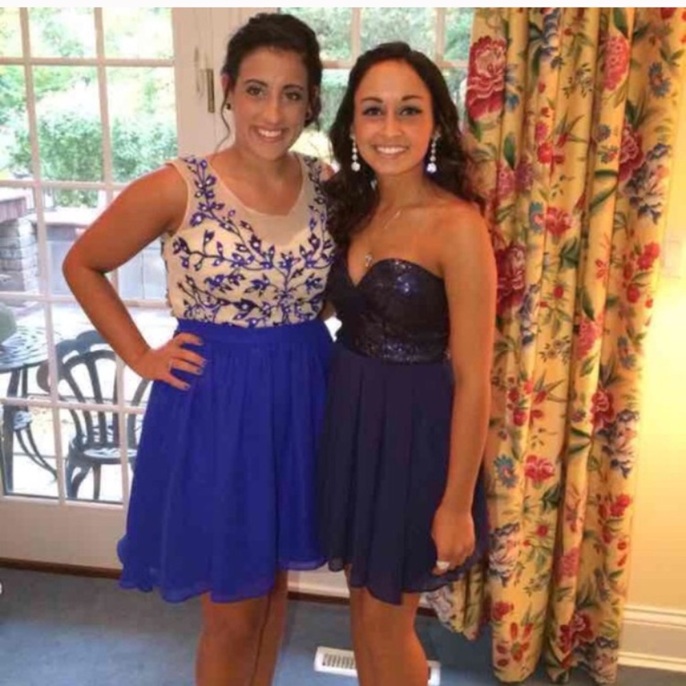 Prom formal Blue Windsor dress