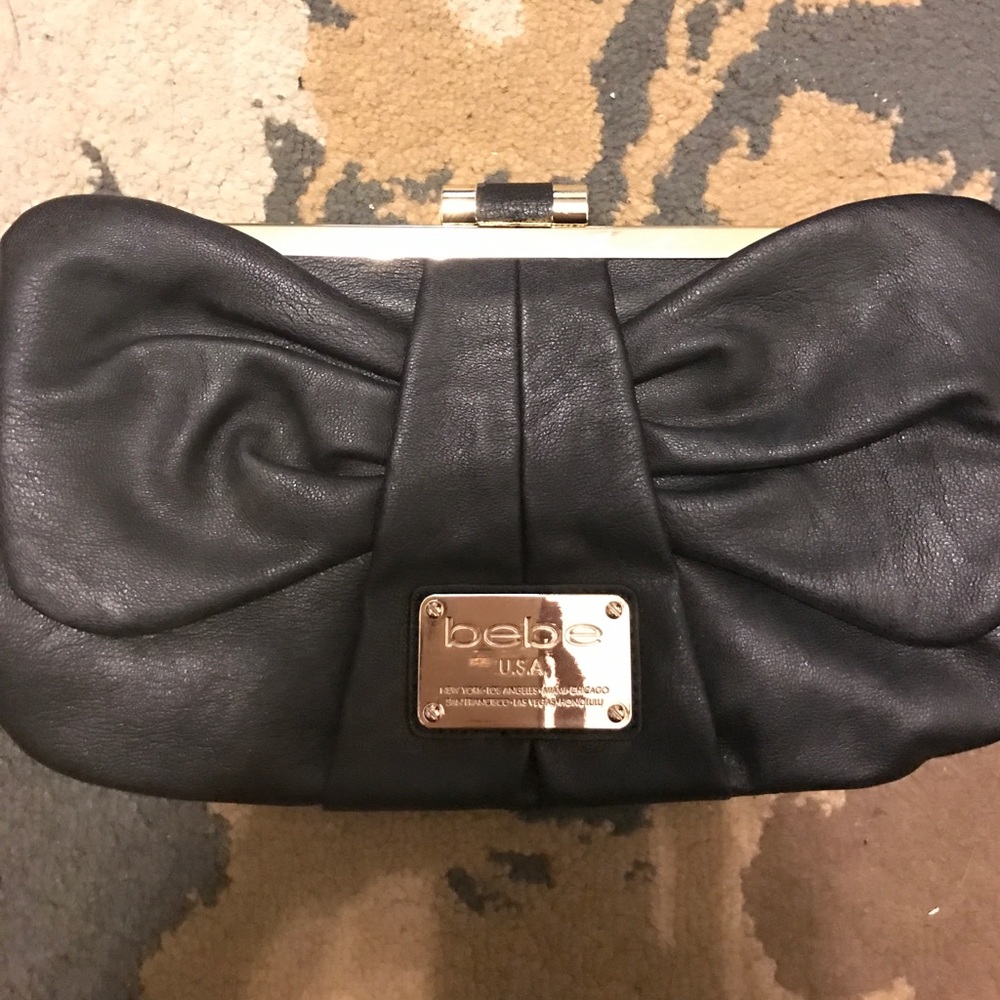 Bebe Bow Clutch