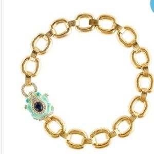 Frog statement necklace