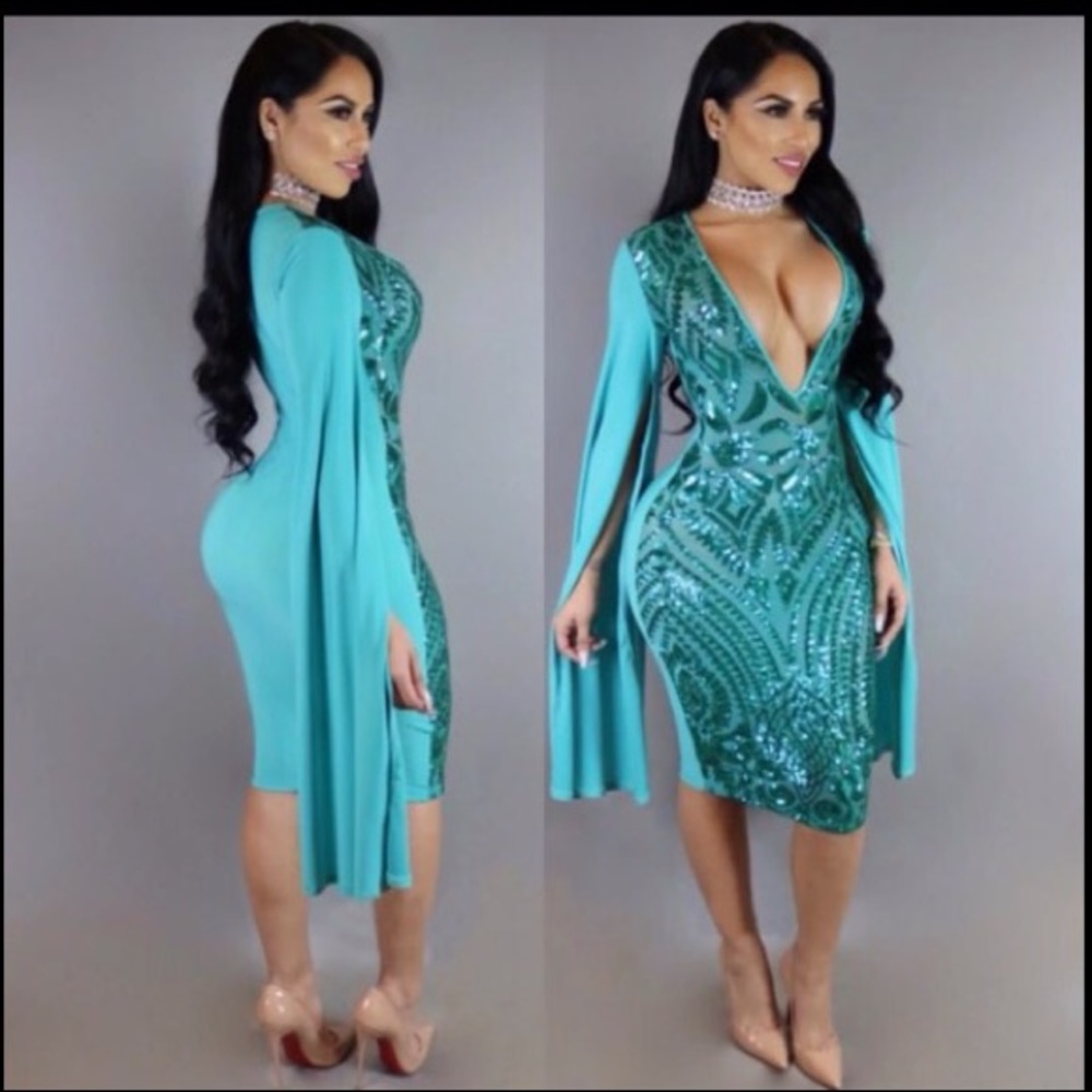 Elegant evening dress