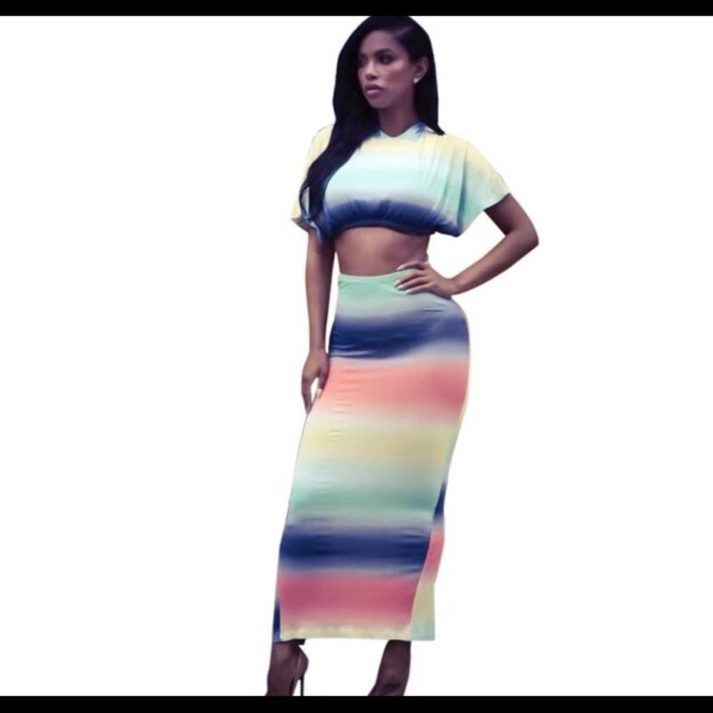 Two Piece Skirt Outfit