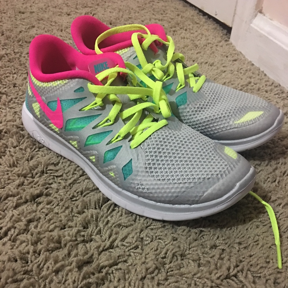 Nike free 5.0 running shoes