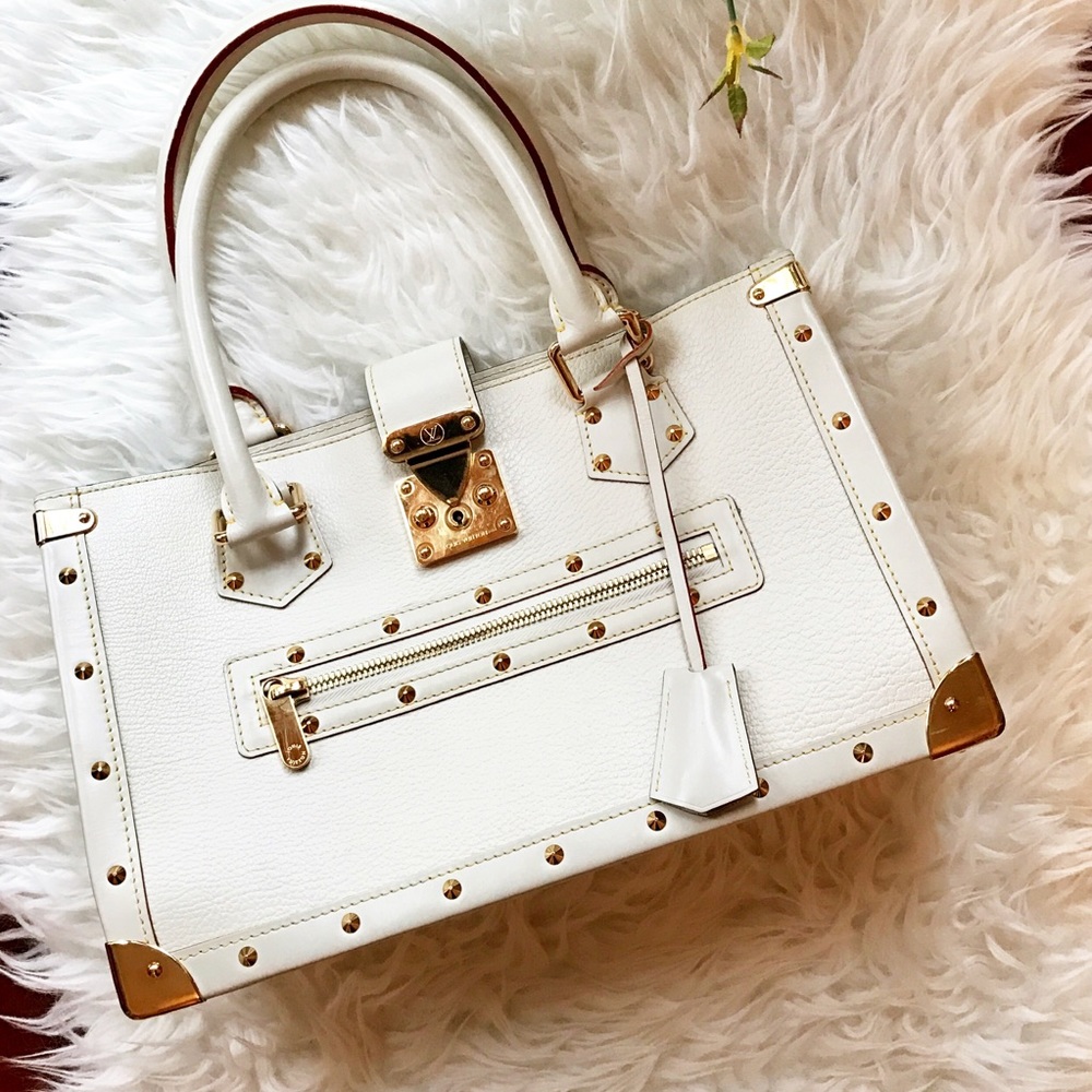 ♦️SOLD♦️Louis Vuitton Suhali gold trim tote $4800 - Picture 2 of 8