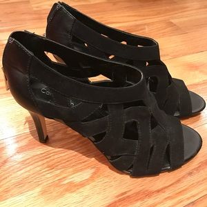 Women's Calvin Klein Kiani Size 9 1/2 Black Heels.