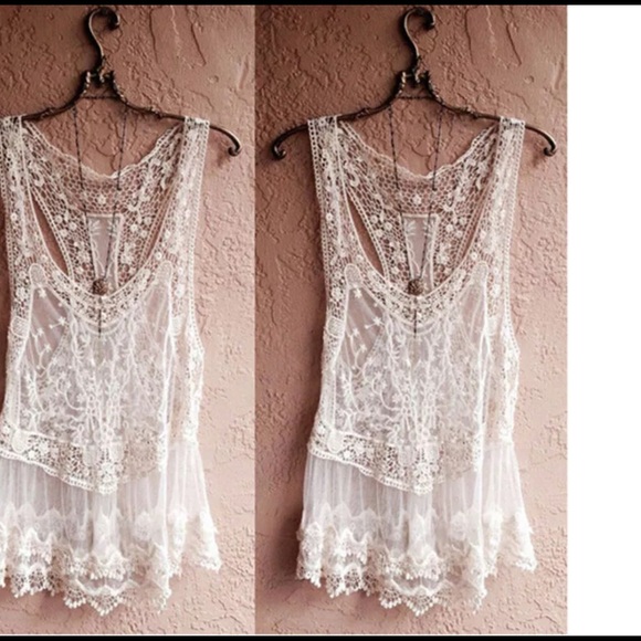 🌹LAST🌹⚡️SALE⚡️Sexy crochet top/swim suit cover - Picture 5 of 6