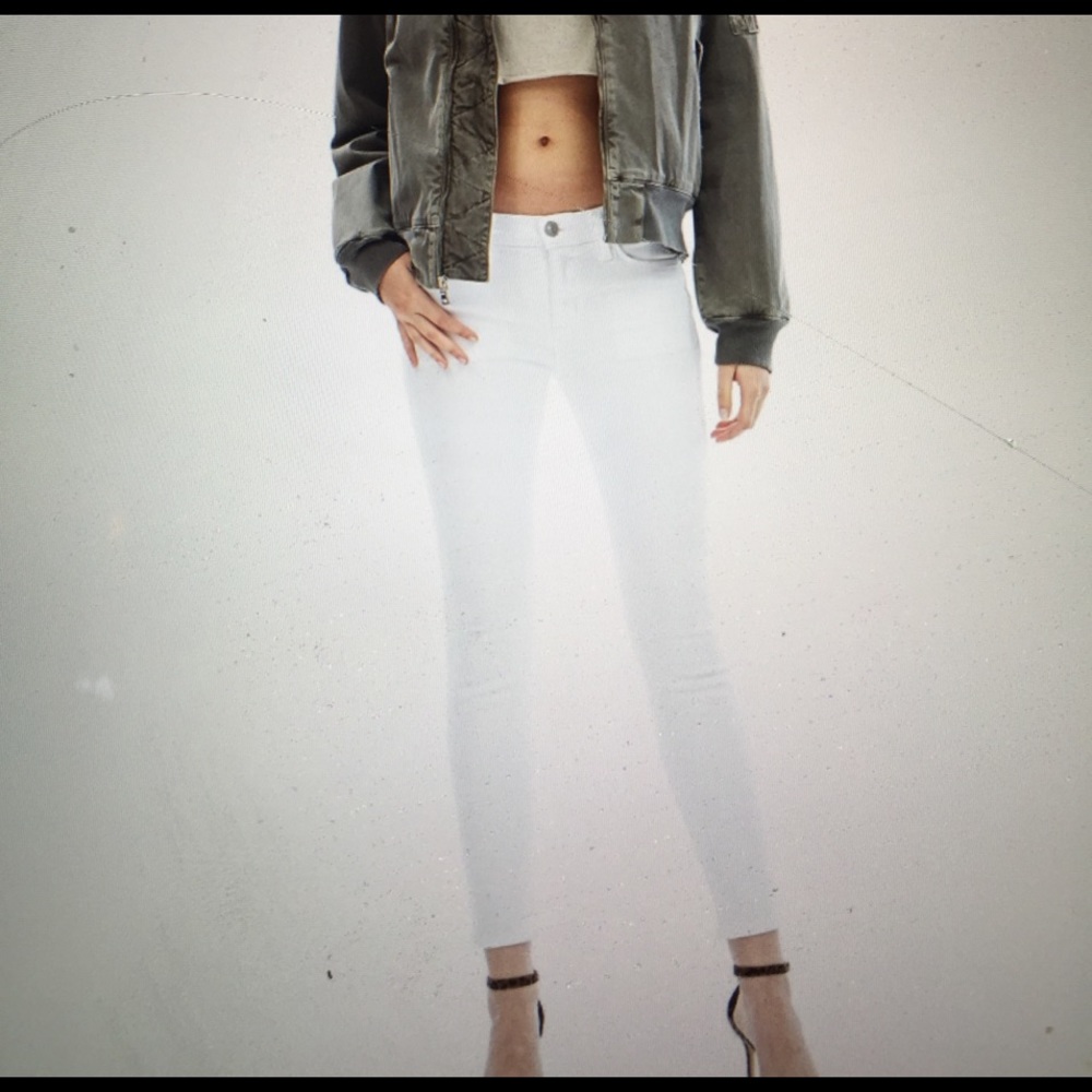 NWT Hudson nico mid rise ankle skinny jeans