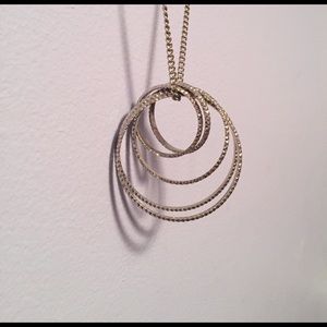 Express Long Silver Necklace