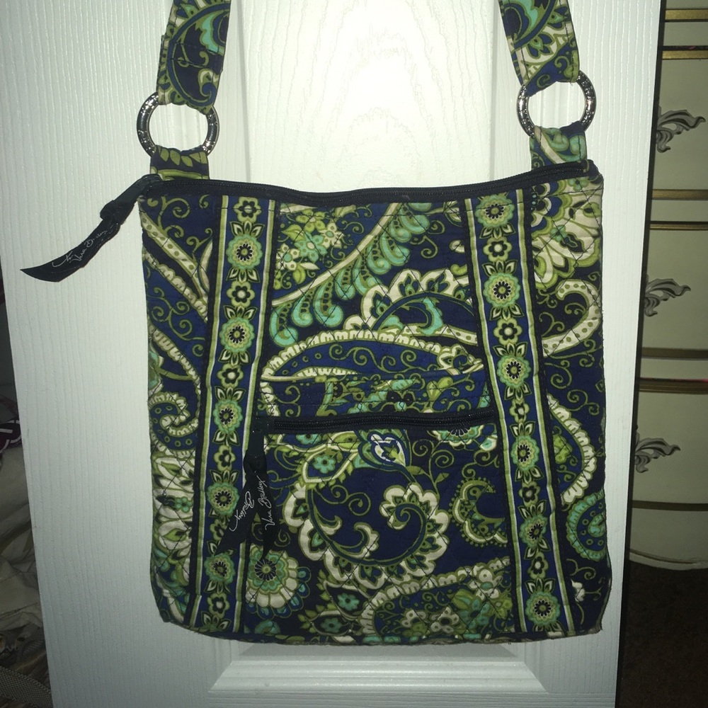 Vera Bradley handbag blue and green