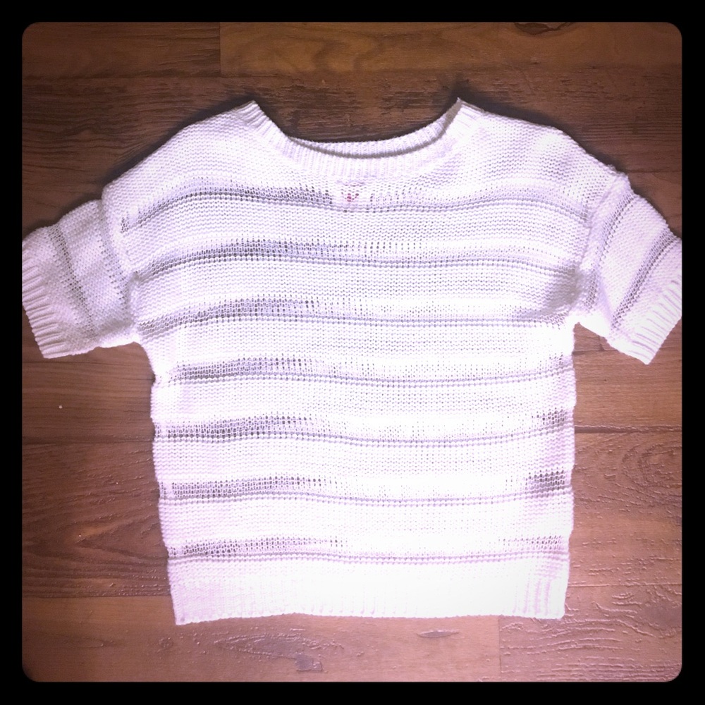 White crochet sweater! Never worn!