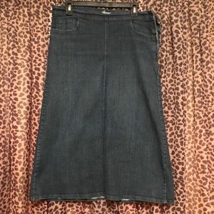 Junee Blue Jean Skirt