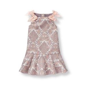Metallic Jacquard Dress-Janie and Jack-SZ 12-NWOT
