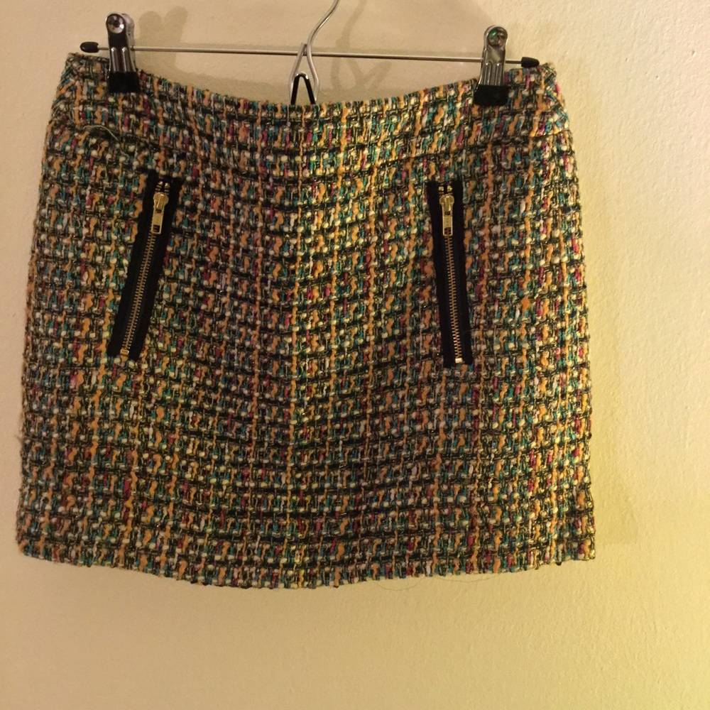 J. Crew tweed size 4 mini skirt