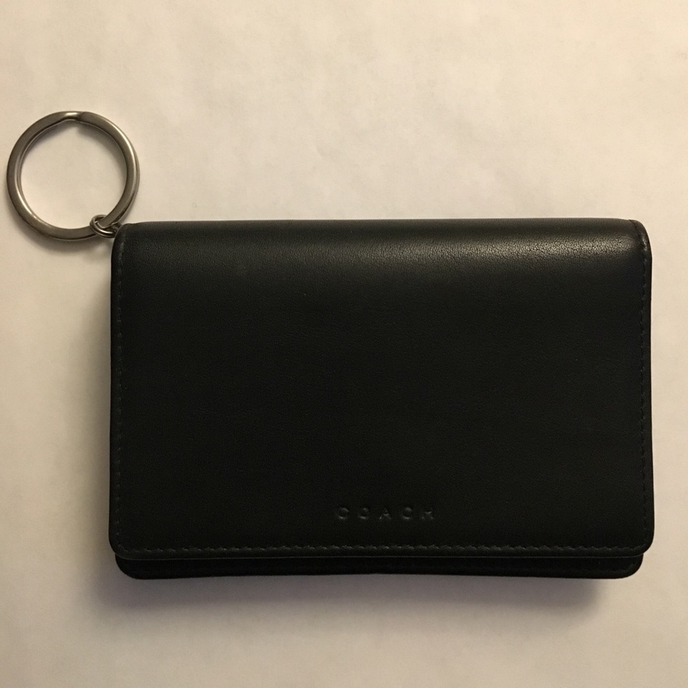 Coach Genuine Leather Wallet with Keyring