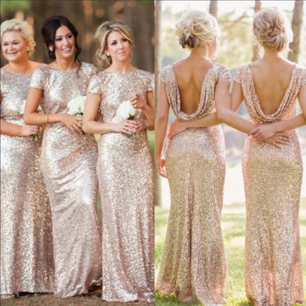 Gold Dress
