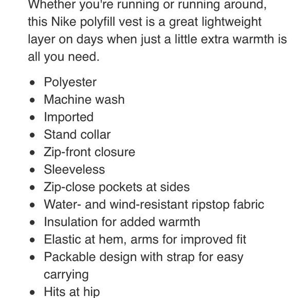 NWT Nike Vest - Picture 5 of 6