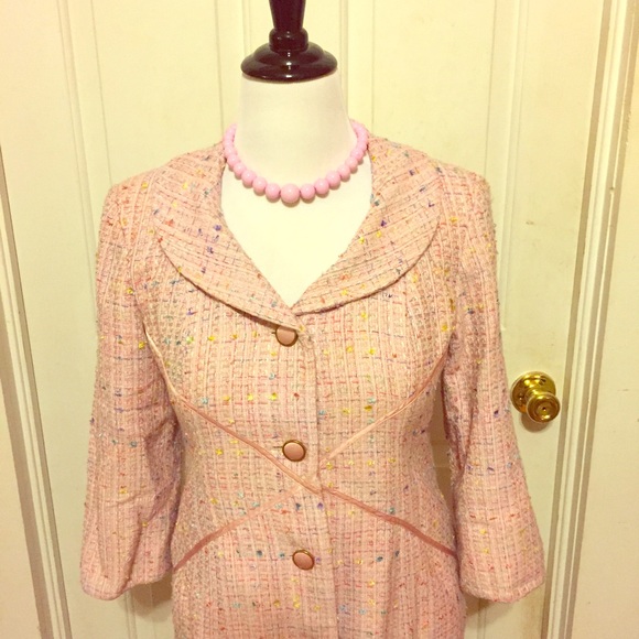 ❌SOLD❌Spenser Jeremy Cute Pink Light Coat/Jacket - Picture 4 of 8