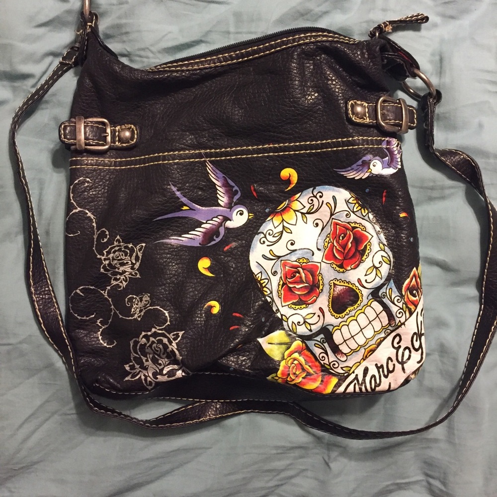 Day of the dead purse or crossbody bag