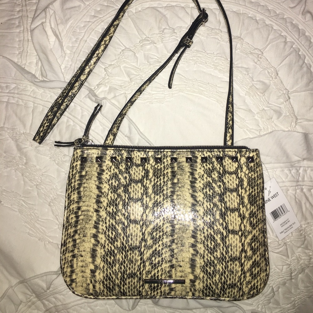 Snake print Nine West purse