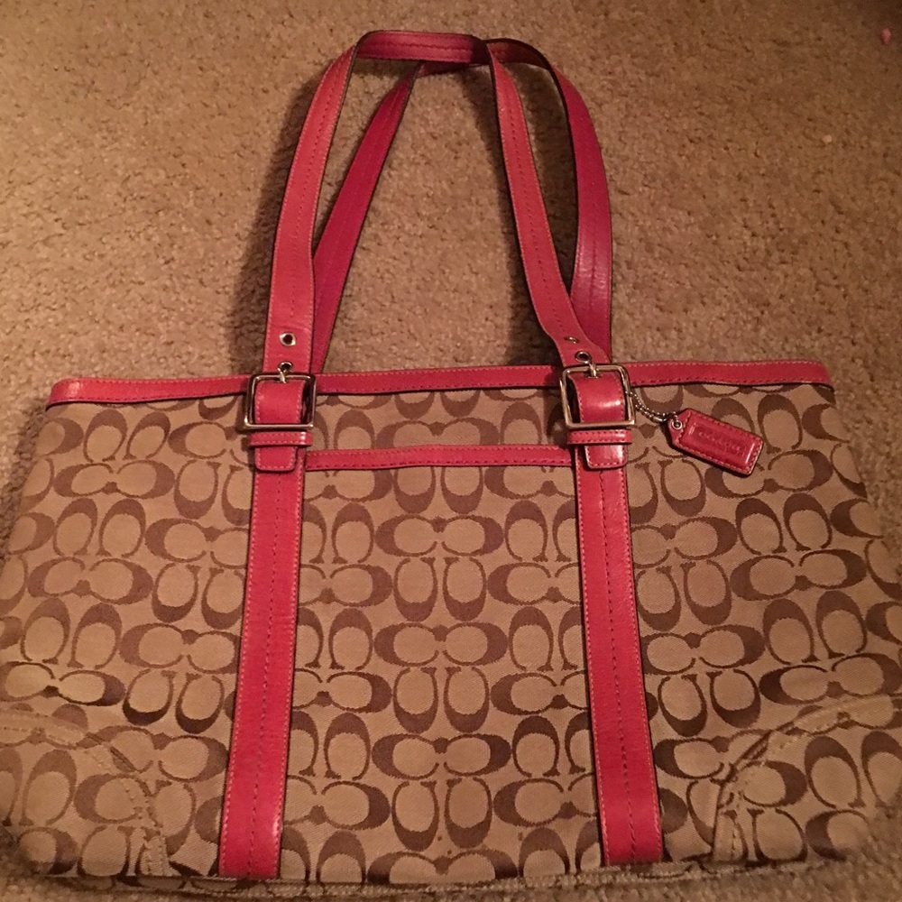 Large Coach bag - Picture 2 of 3