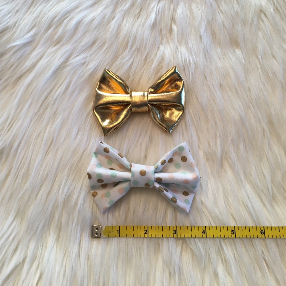 💋Neutral Lovin' Clip Ins Bows! - Picture 2 of 4
