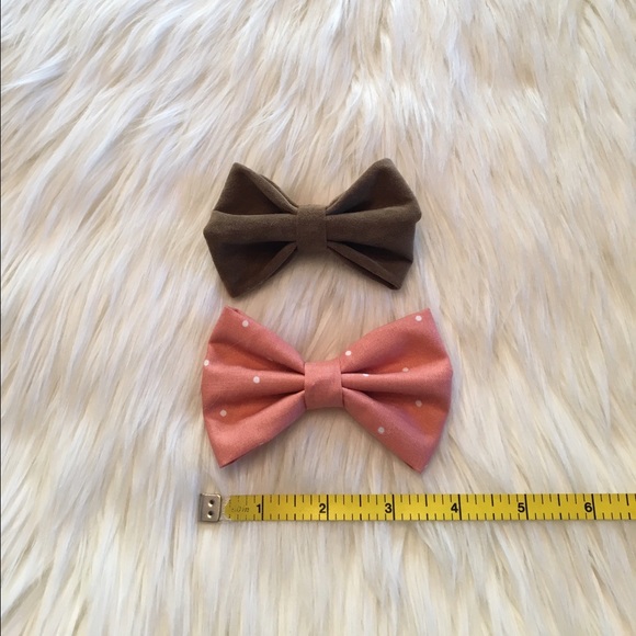 💋Neutral Lovin' Clip Ins Bows! - Picture 3 of 4