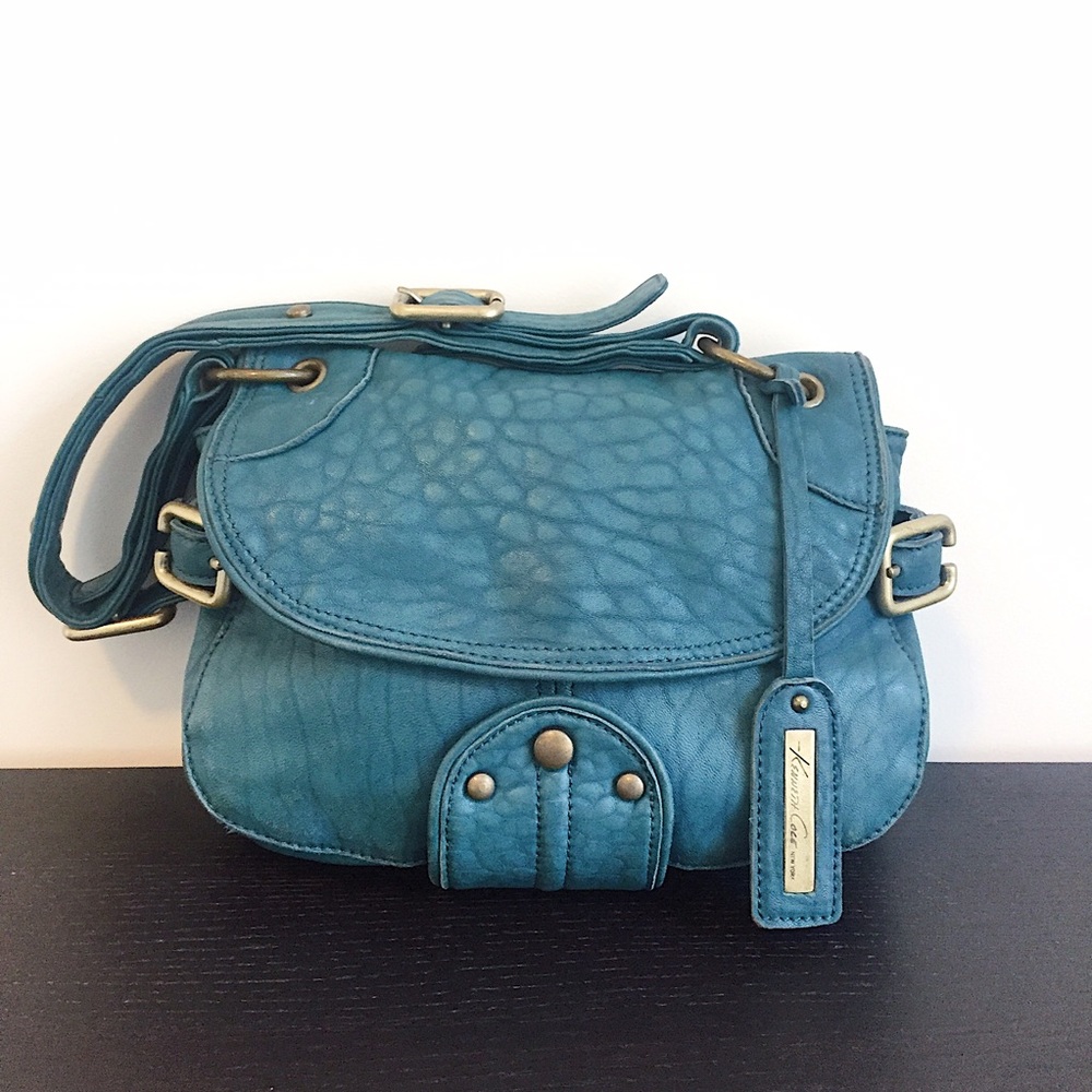 Kenneth Cole Shoulder Bag Blue