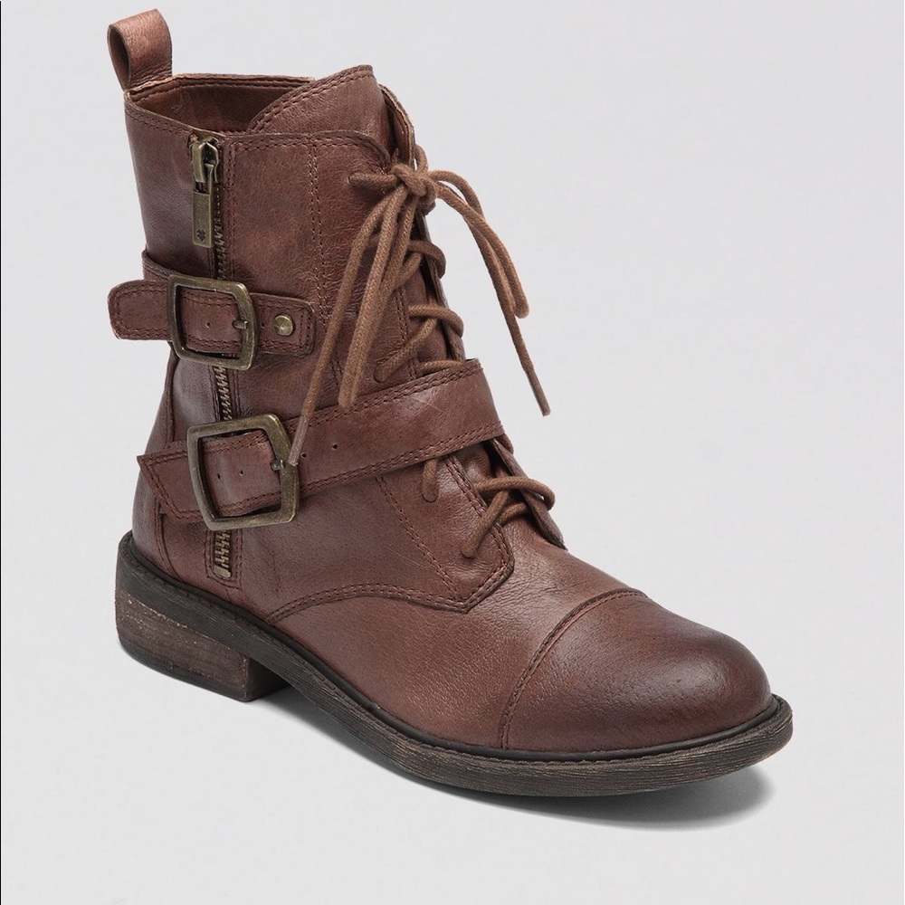 Lucky Brand Combat Boots