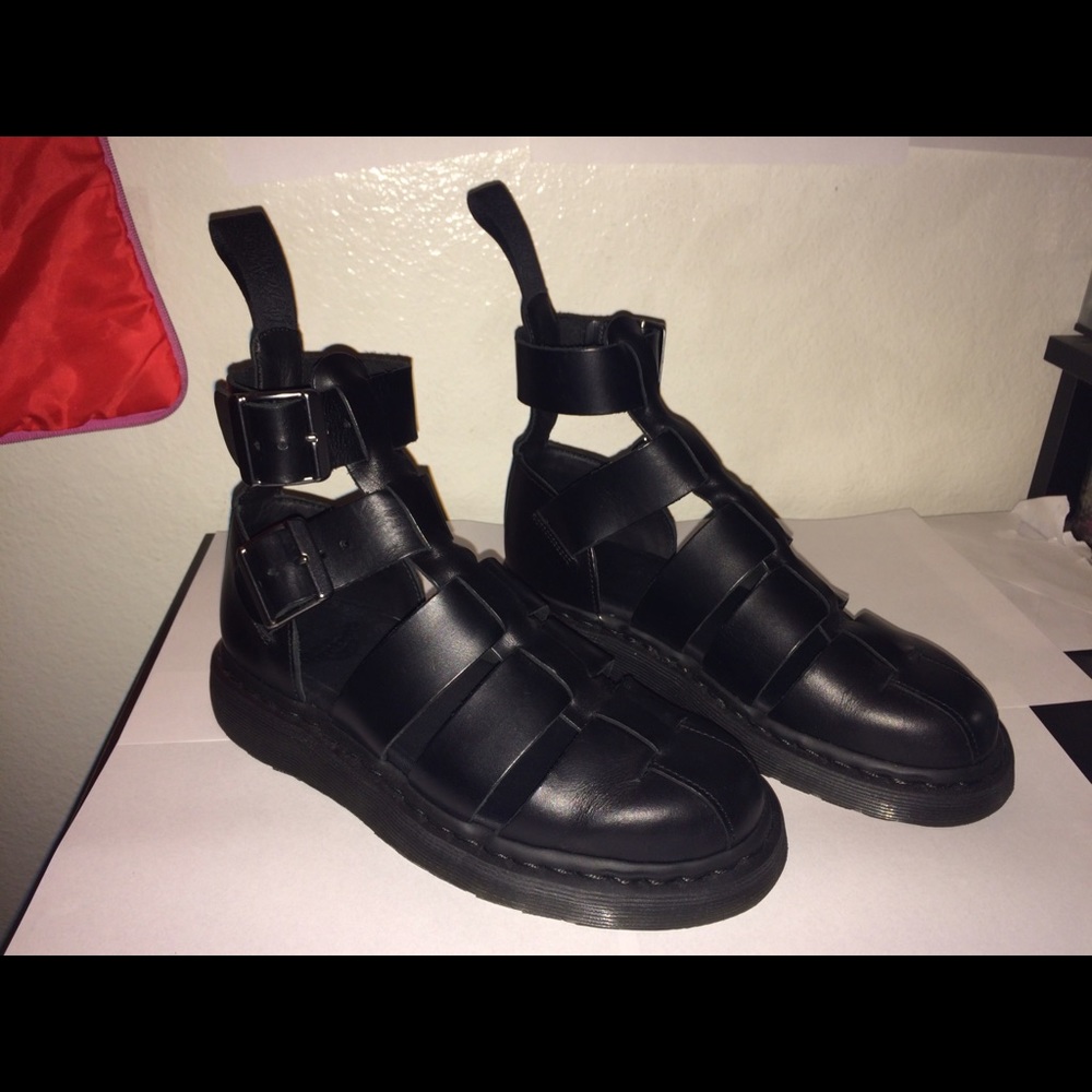 Dr. Martens Black GERALDO BRANDO Boot UK 5 US 7