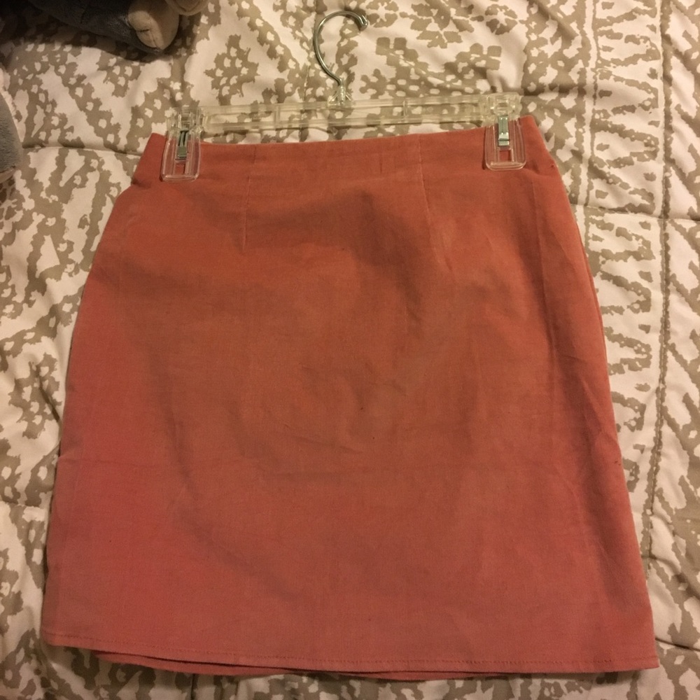 Pink skirt