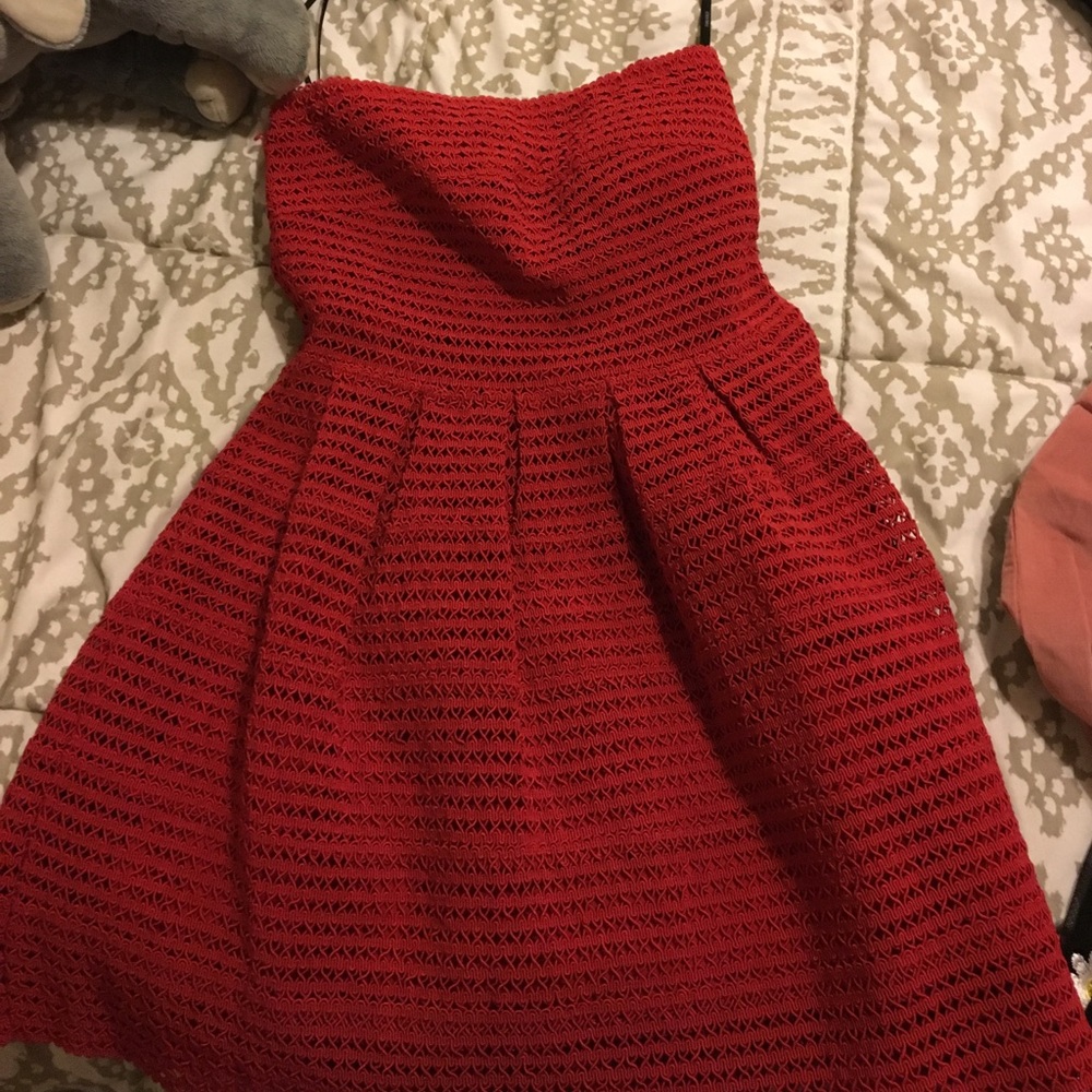 Red dress