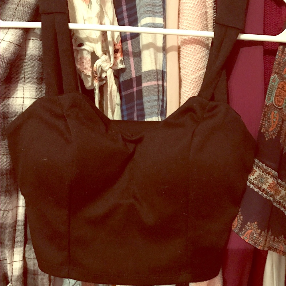 Crop top - built in bra