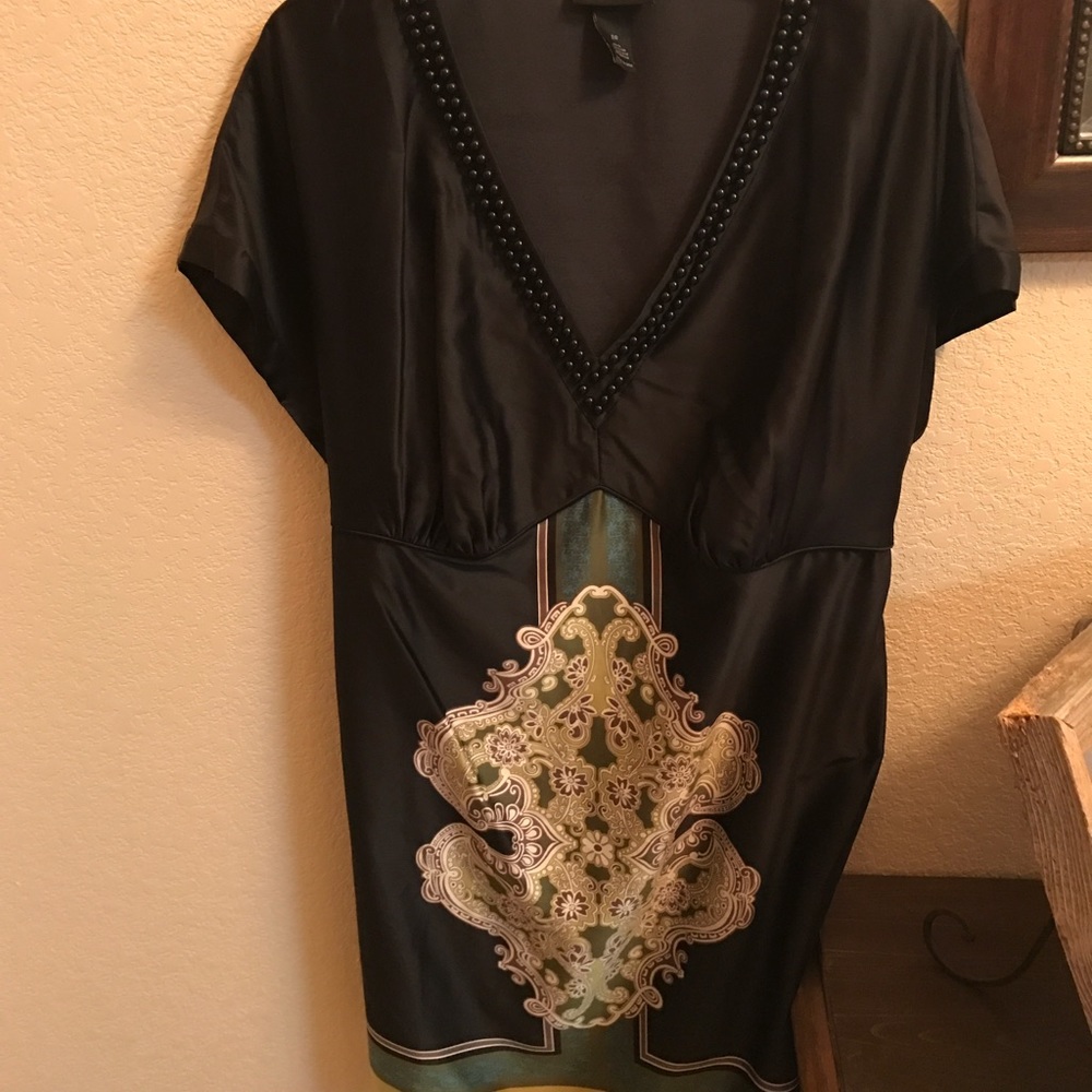 Silk feel dress/tunic