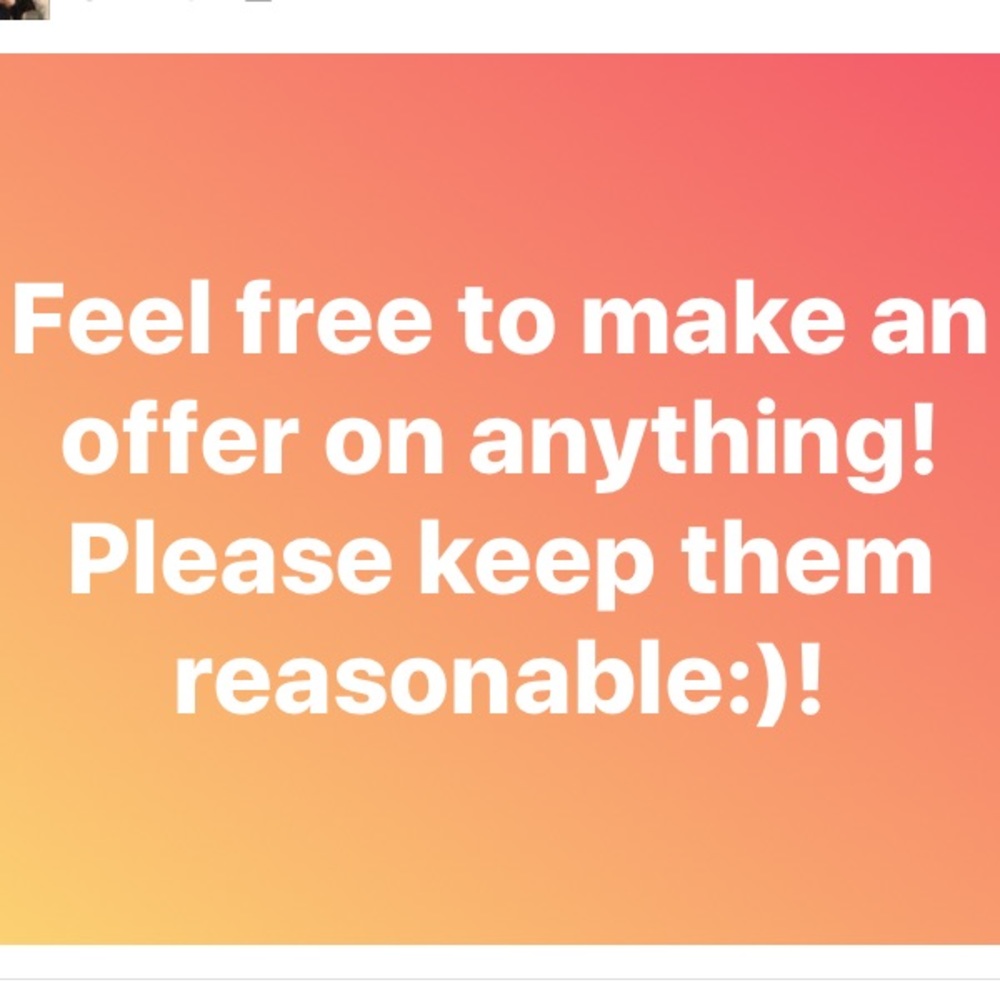 MAKE AN OFFER!