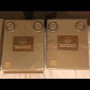 West elm cotton canvas gourmet curtains