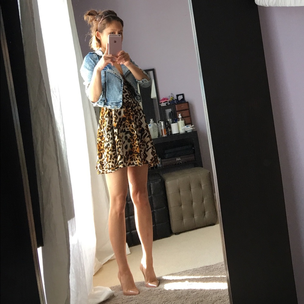 Topshop mini dress 😘