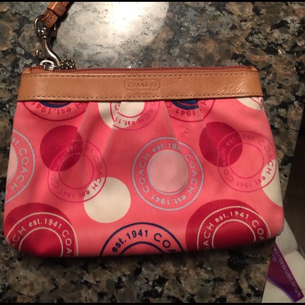 Coach wristlet