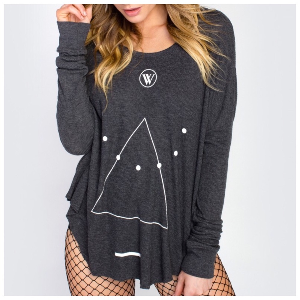 Wildfox® Don't Tell Perry Thermal [clean black]