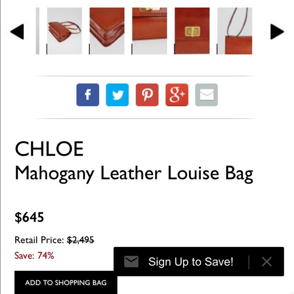 Authentic Chloé bag - Picture 6 of 6
