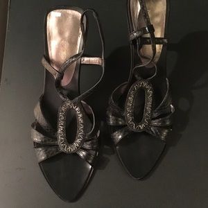 Never Worn 9 1/2 Nine West Black Heels